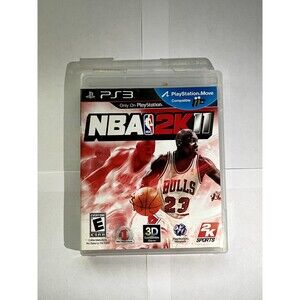 NBA 2K11 (PlayStation 3, 2010) Complete W/ Manual